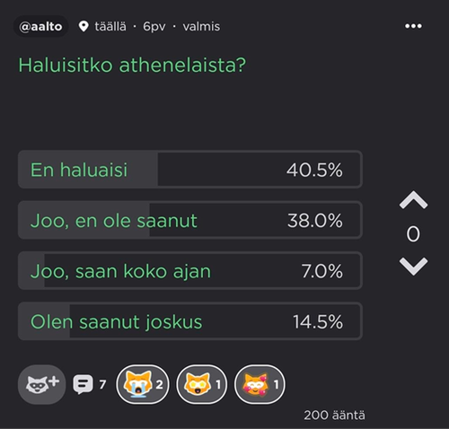 jodel-kysely